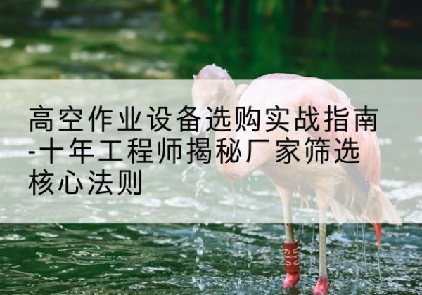 古县剪叉式升降机厂家-高空作业设备选购实战指南-十年工程师揭秘厂家筛选核心法则